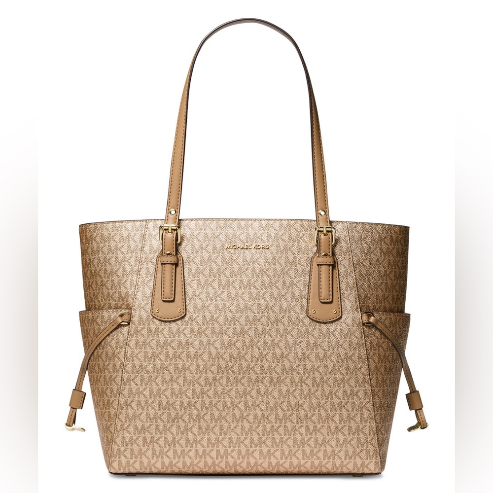 Michael Kors Logo Voyager East West Large  Tote